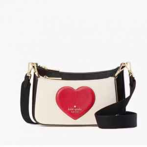 Kate Spade Duet Puffy Heart 斜挎包