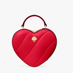 Kate Spade Love Shack Quilted 3D Heart 斜挎包