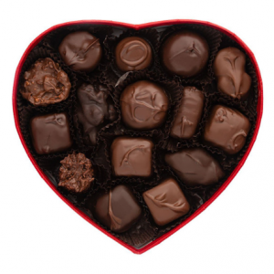 [SUGAR FREE] Heart Chocolate Assortment Gift Box