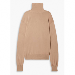 KHAITE Paco knitted turtleneck top