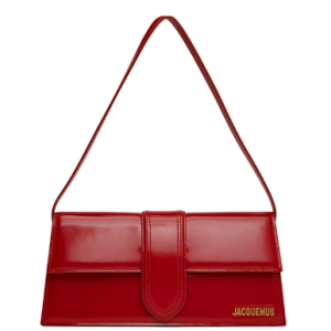 JACQUEMUS Red Le Chouchou 'Le Bambino long' Bag