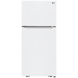 LG LTCS20020W 20.2 Cu. Ft. Top-Freezer Refrigerator - White @ Venue 