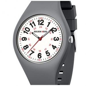 GOLDEN HOUR Waterproof Sports Analog Unisex Watches for $22 @Venue