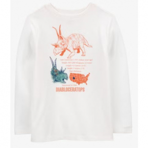 Kid Dino Long-Sleeve Graphic Tee