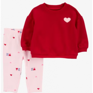 Baby 2-Piece Valentine's Day Pant Set