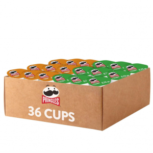 Pringles Potato Crisps Chips, Snack Stacks, Lunch Snacks, Variety Pack (36 Cups) @ Amazon