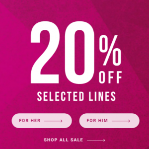 20% Off Selected Lines @ Beaverbrooks