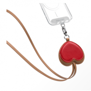 BioVeg Heart Cross-body Strap - Tan