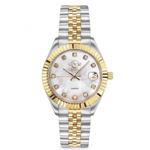GV2 Naples Two-Tone Stainless Steel 手表