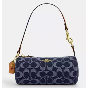 Coach Outlet Nolita Barrel Bag In Signature Denim only $79 + FREE Shipping