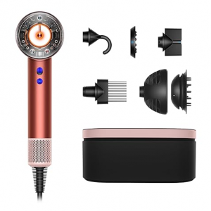 Dyson Supersonic Nural™ Hair Dryer in Strawberry Bronze / Blush Pink @ Amazon