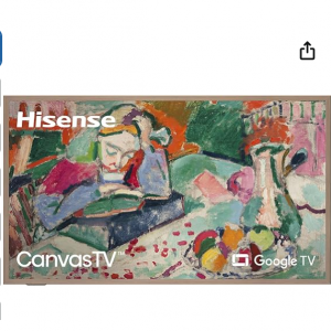 Amazon - Hisense 55吋 QLED 4K 144Hz 55S7N 智能電視 ，7折