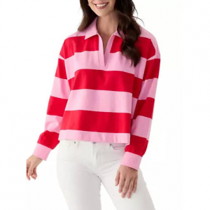 Crown & Ivy™ 女士polo针织衫