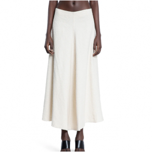 studio nicholson前开衩半身裙