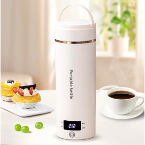 Touxila Travel Electric Kettle Portable Mini Kettle, 400ML @ Amazon