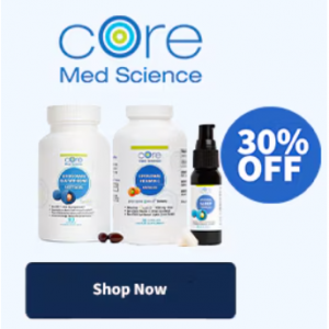 30% Off Core Med Science @ Professional Supplement Center