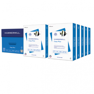 Hammermill Copy Plus 8.5" x 11" 複印紙，20 磅，92 亮度，5000 張/箱