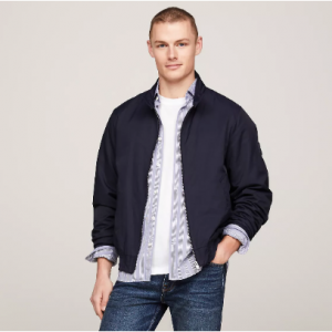 60% Off Water-Repellent Harrington Jacket @ Tommy Hilfiger