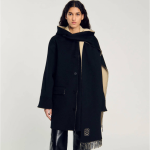 Sandro Paris 羊毛圍巾