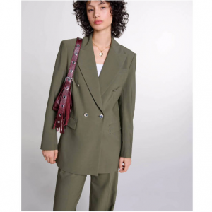 Maje Slim-fit suit jacket