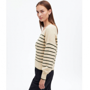 Madewell Wedged V-Neck Sweater