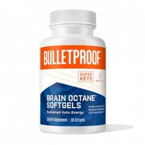 Bulletproof 脑辛烷软胶囊 纯 C8 MCT 油 60粒