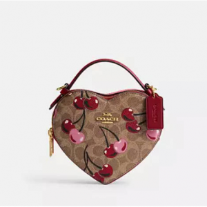 Coach Heart 愛心斜挎包