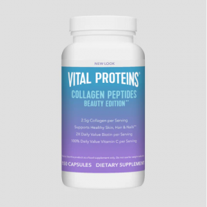 Vital Proteins 胶原蛋白肽美容版胶囊 150粒