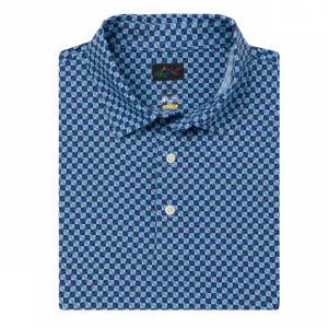 X-lite Checkered Golf Polo领衬衣