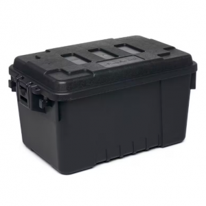 Plano 14 Gal. Storage Box in Black @ Home Depot