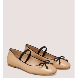 Stuart Weitzman Gabby Bow Ballet Flat