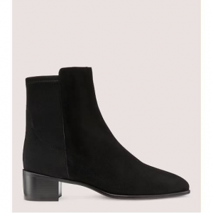 Stuart Weitzman City Block Square-toe 45 Bootie