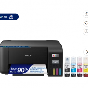 Walmart - Epson EcoTank ET-2400無線多功能一體打印機，直降$20.99  