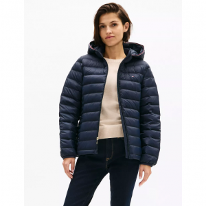 女士轻薄款连帽保暖夹克