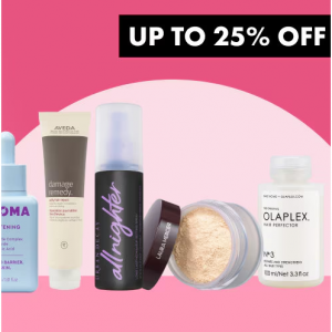 Up To 25% Off Beauty Must-Haves @ Sephora UK