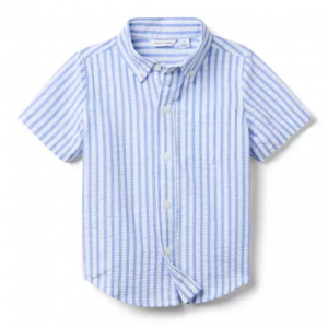 Striped Seersucker Shirt