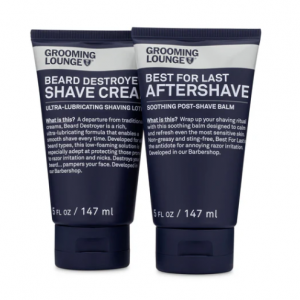 Grooming Lounge 剃须膏套装