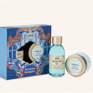 Shower Oil & Body Scrub Jasmine - Lily Palace Mini Kit