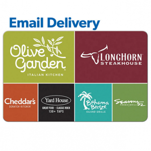 Darden $100 電子禮卡