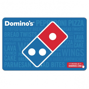 Domino's  $100 電子禮卡 $25 x 4 張