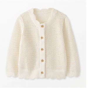 Hanna Andersson Luxe Crochet Cardigan