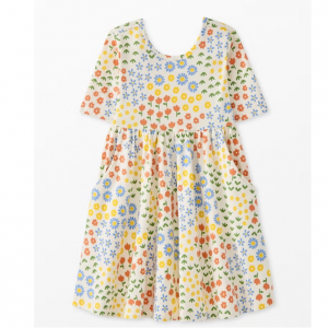 Hanna Andersson Skater Dress with Pockets 碎花裙