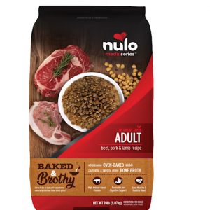 Nulo MedalSeries Baked & Brothy Beef Adult Dry Dog Food, 20 lbs.