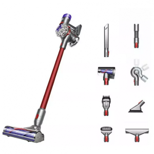 Dyson V8 Extra De-tangle 无绳吸尘器带8个配件 @ QVC