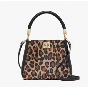 73% Off Phoebe Small Spotted Leopard Top Handle Satchel @ Kate Spade Outlet