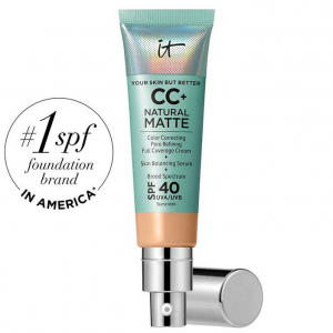 CC+ Cream Natural Matte Foundation with SPF 40 @ IT Cosmetics