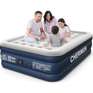 CHERIMOR Queen Air Mattress with Built in Pump