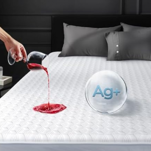 Novted Silver Ion Mattress Protector, Queen