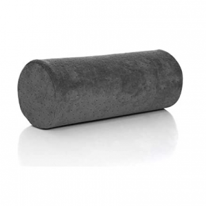 AllSett Health Bamboo Round Cervical Roll Cylinder Bolster Pillow with Removable Washable Cover