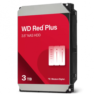 SanDisk Professional - WD Red Plus 内置 NAS 硬盘 3.5 英寸 - 3TB，直降$15 